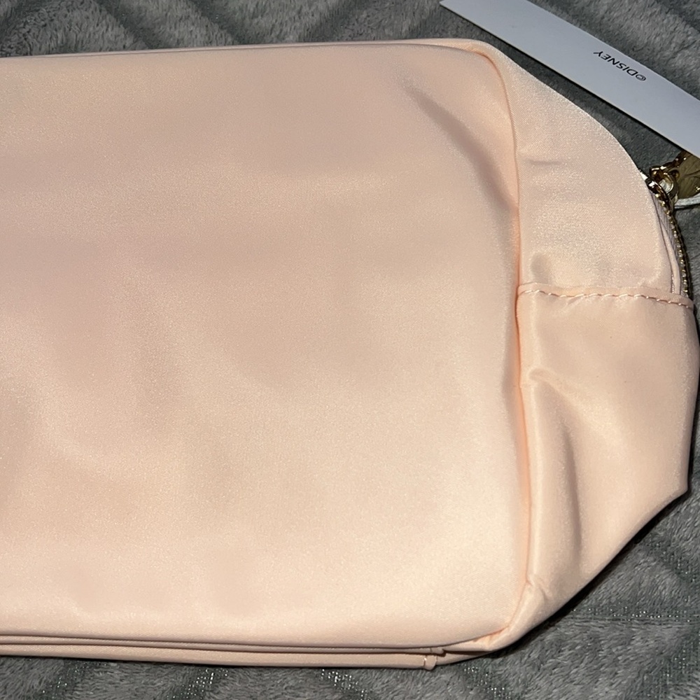 Disney x Stoney Clover Lane Big Princess Pouch-Flounder, Gus, Chip in Peach - Picture 10 of 11